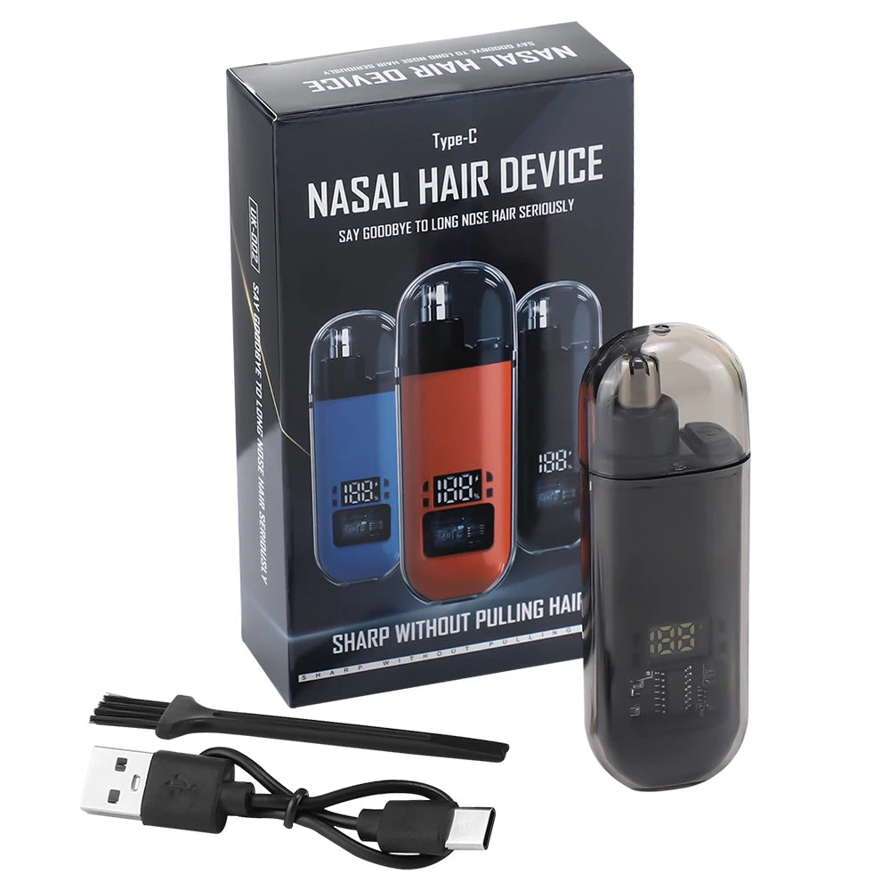 Electric Nose Hair Trimmer Precision Grooming Tool - 10