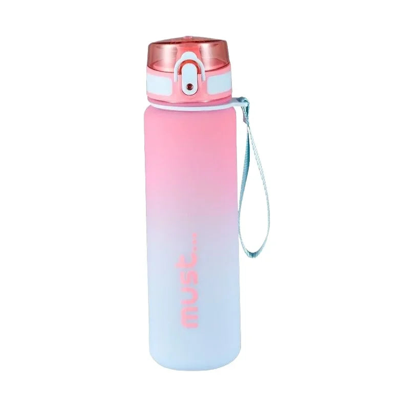 Fantia Gradient Sports Water Bottle Leakproof Fitness Gym Drinking Cup - 20