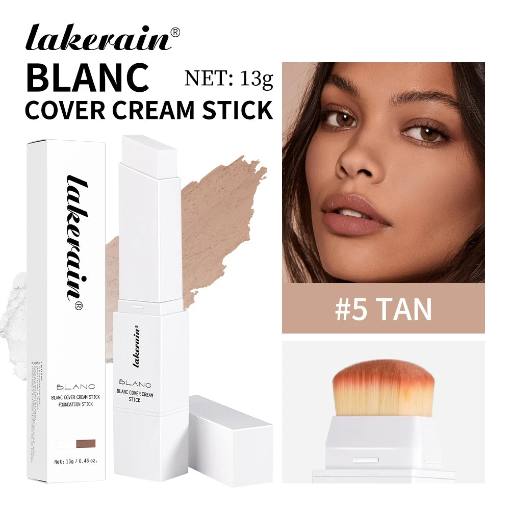 Lakerain Blanc Cover Dual Ended Waterproof Cream Foundation Stick - 23