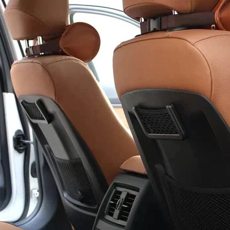 Car Mesh Pocket Organizer In-Car Storage Net for Phone and Sundries