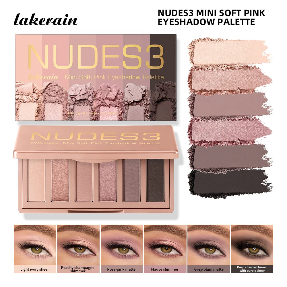 Eyeshadow Palette Long Lasting Neutral Matte Shimmer Eye Makeup - 19
