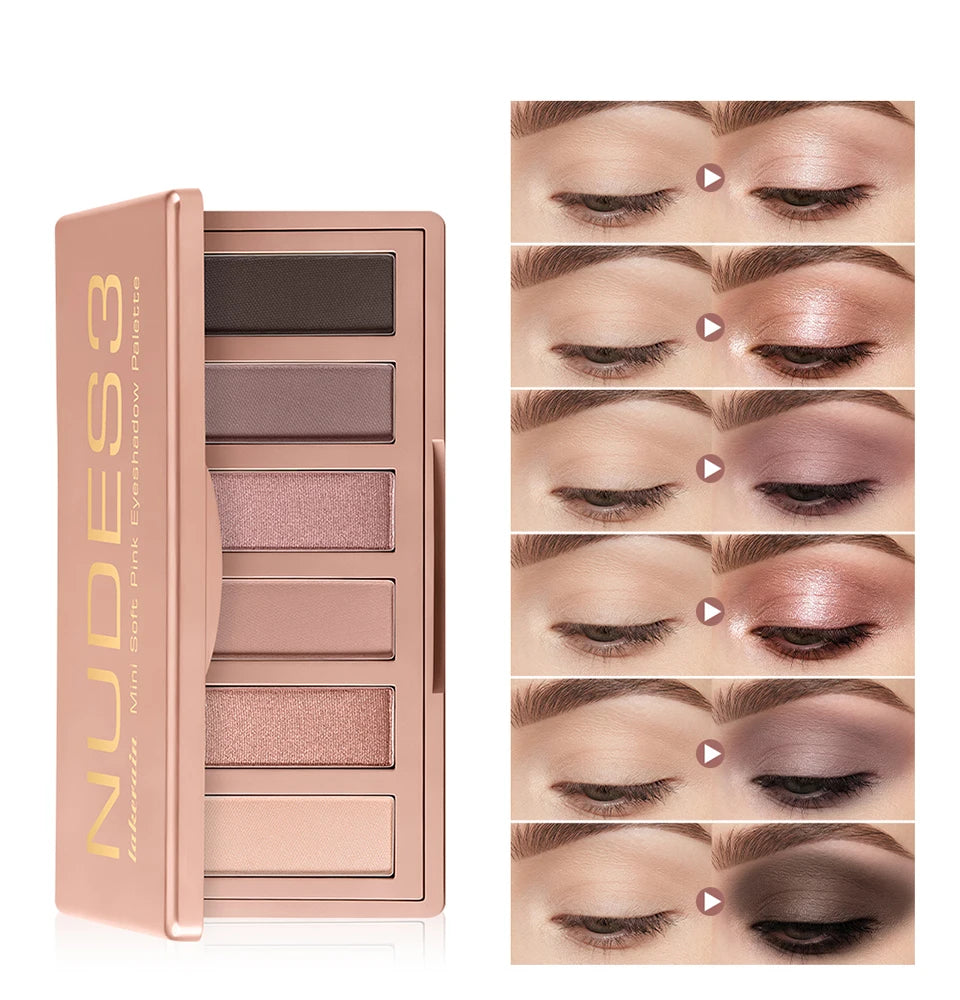 Eyeshadow Palette Long Lasting Neutral Matte Shimmer Eye Makeup