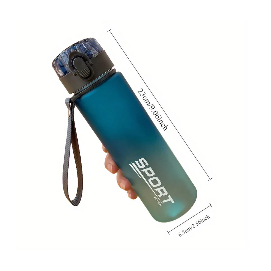 BPA Free Leak Proof Sports Water Bottle Portable Fitness Gym Jug