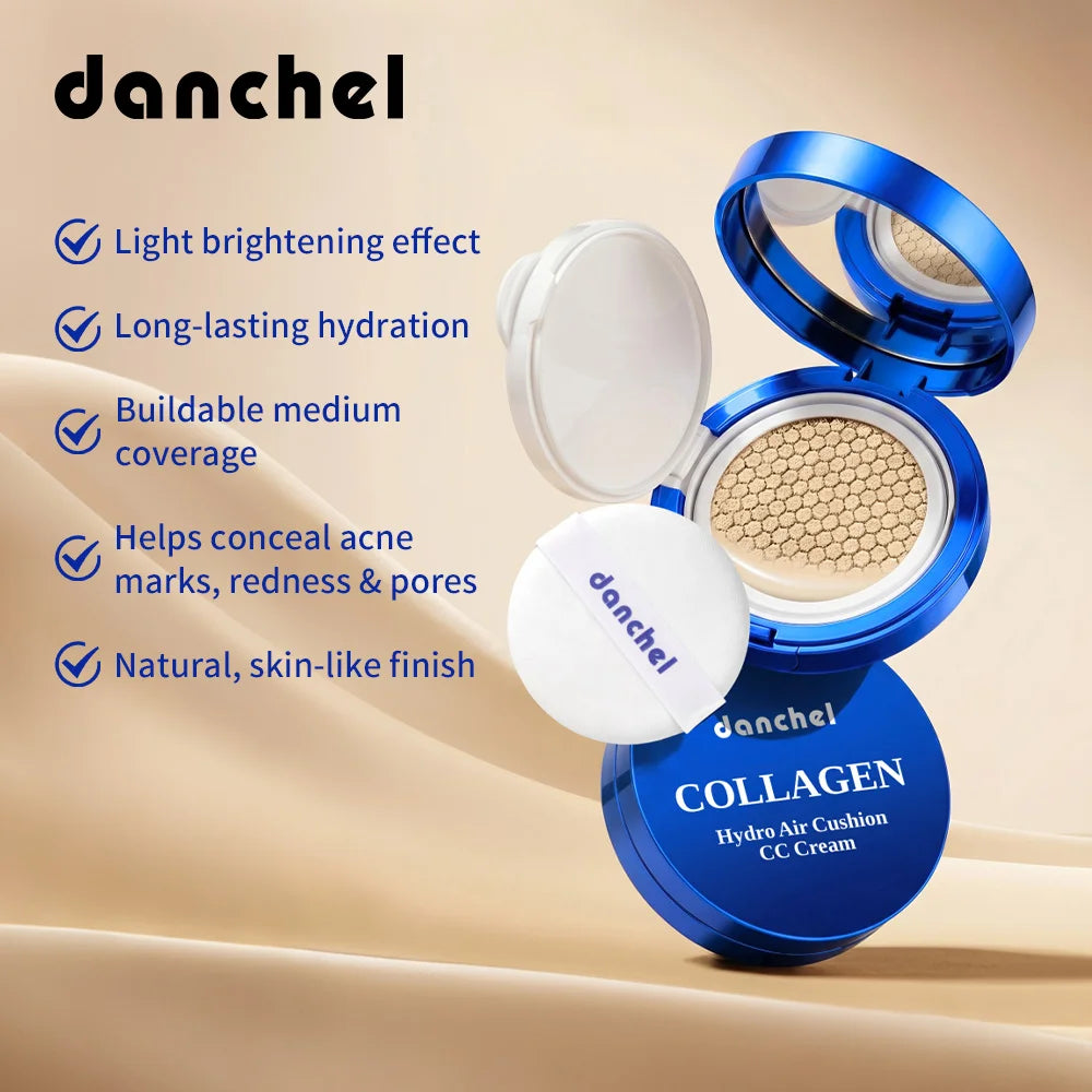 Collagen Air Cushion CC Cream Liquid Foundation Makeup - 3