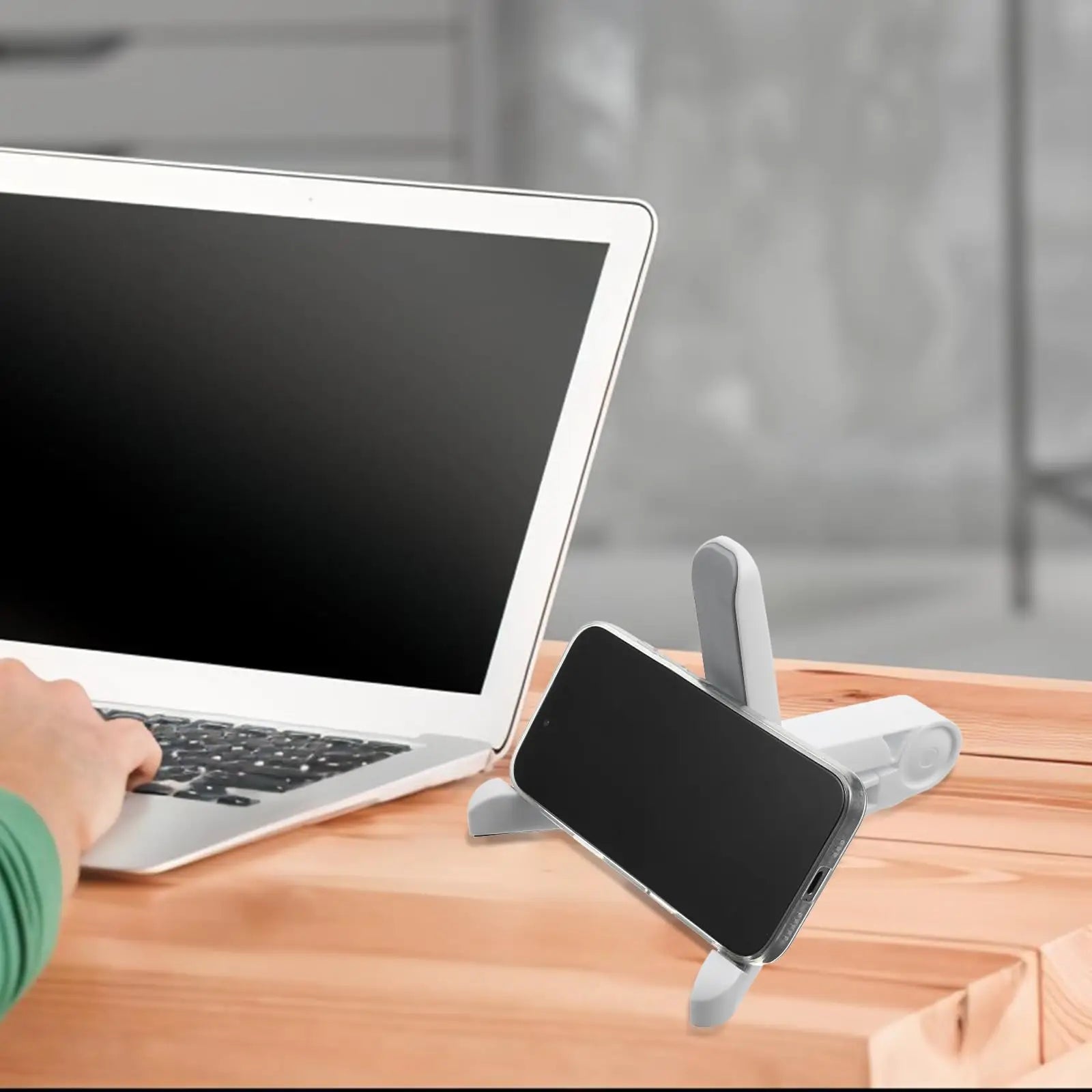 Universal Folding Tablet Stand Desktop Phone Holder Adjustable Mount - 3