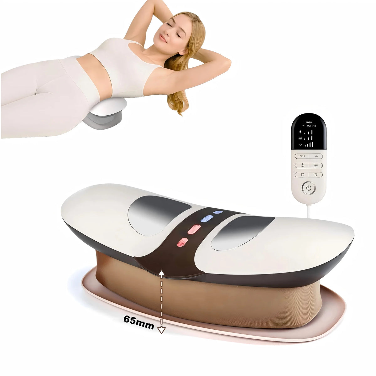 Electric Back Stretcher Lumbar Traction Waist Massager