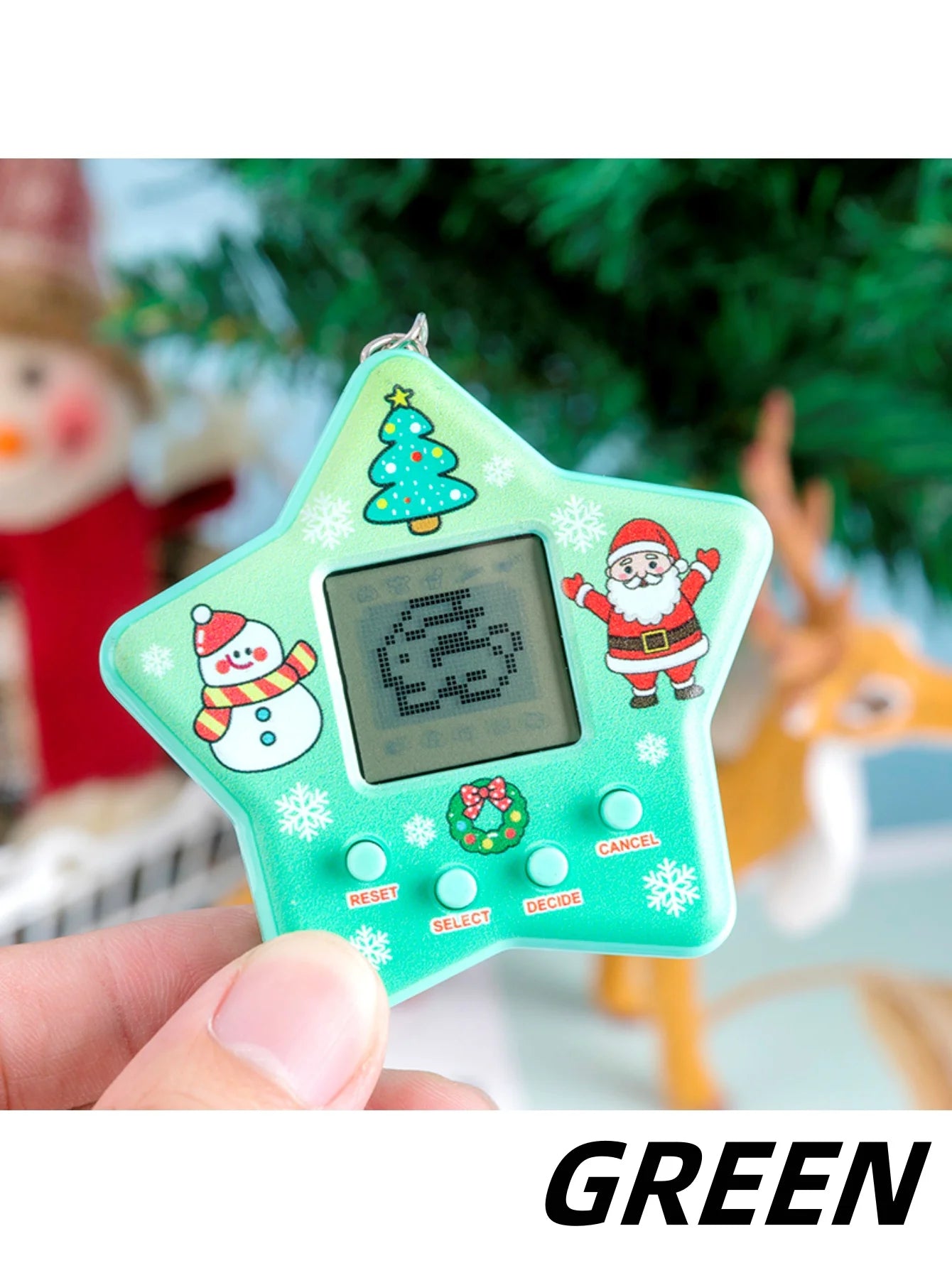 Electronic Virtual Pet Game Keychain Nostalgic Digital Animal Toy - 18