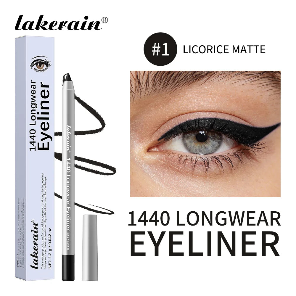 Waterproof Longwear Eyeliner Pen Smudge Proof Pencil - 27