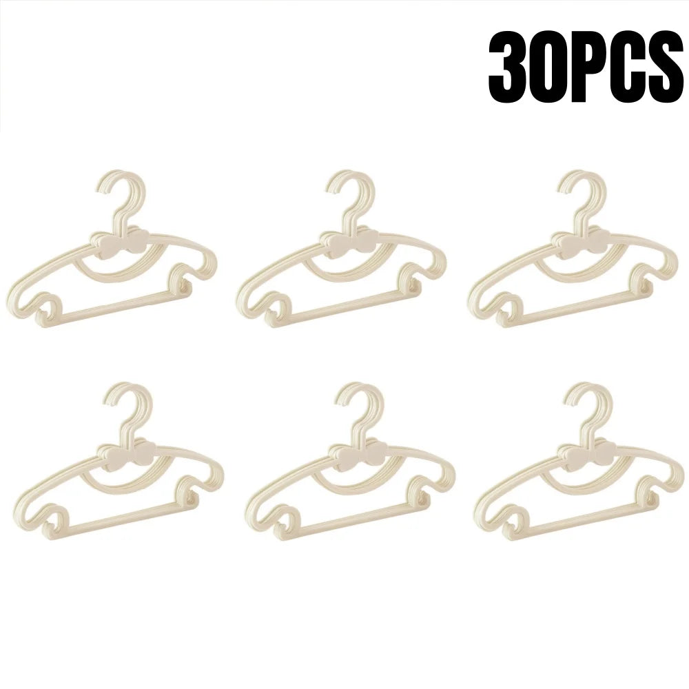 Baby Clothes Hangers Non Slip Kids Clothing Organizer Set