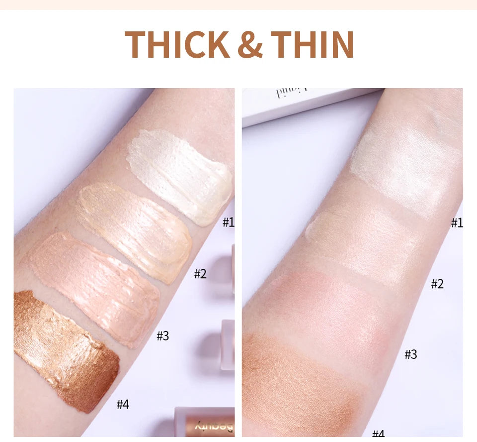 Liquid Highlighter Makeup Natural Glow Luminizer - 15