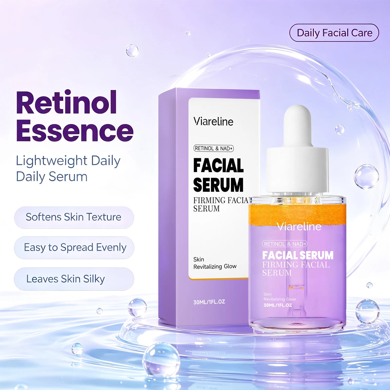Retinol Facial Serum Firming Lifting Anti Aging Skin Care - 1