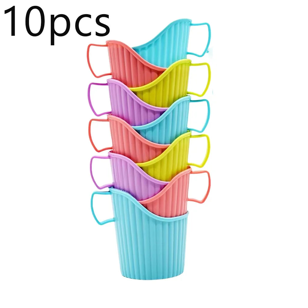 Reusable Disposable Paper Cup Holder Anti Scalding Sleeve Set - 13