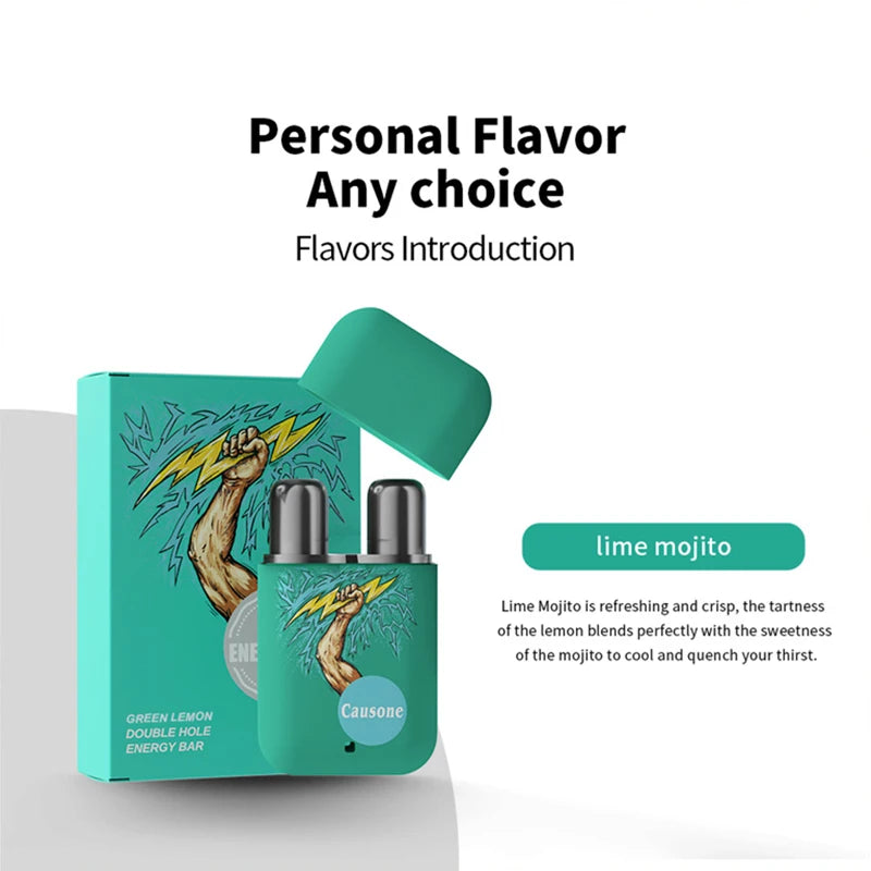 Double Hole Nasal Inhaler Energy Stick Aromatherapy Bar