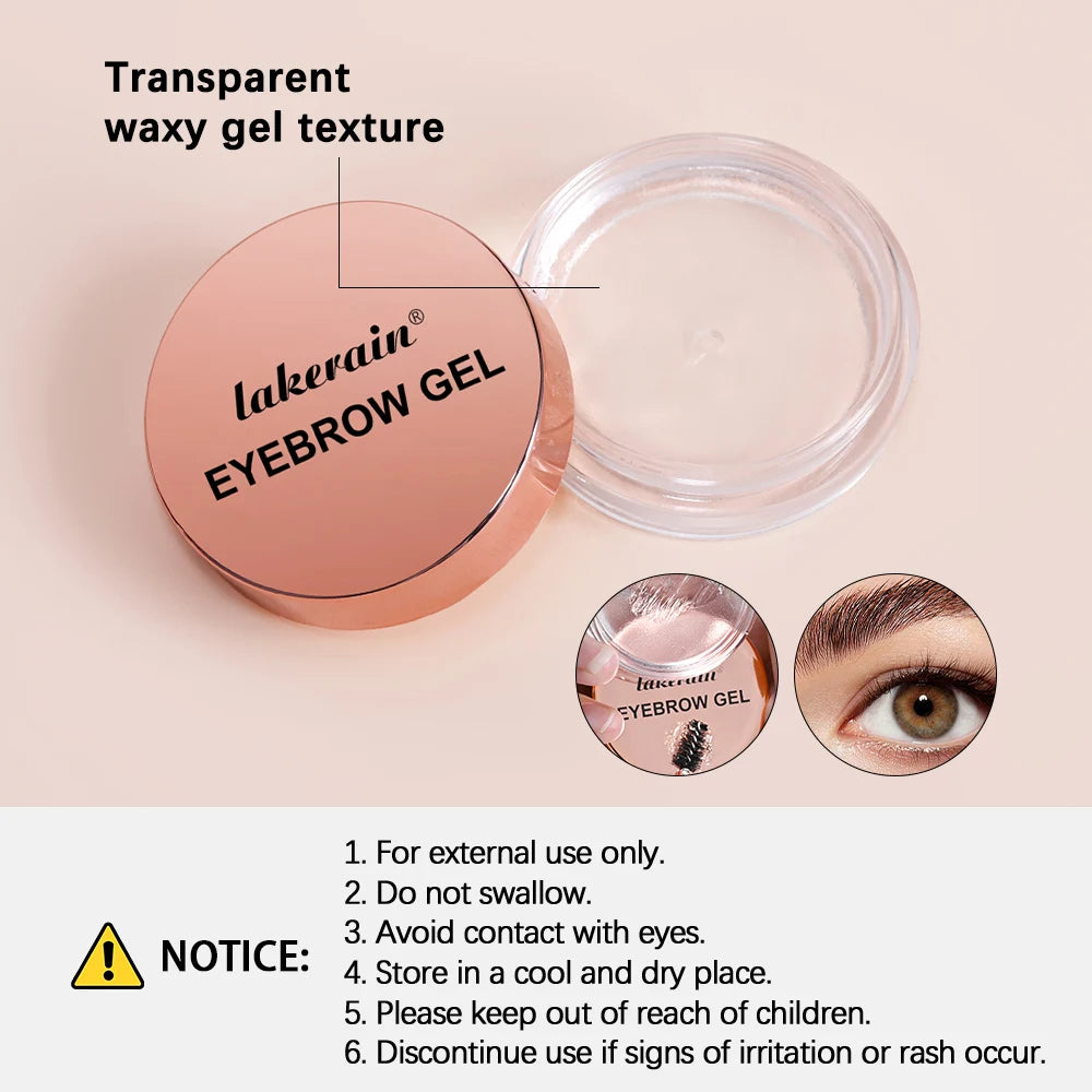 Waterproof Eyebrow Styling Gel Natural Brow Sculpt Soap Wax Pomade - 5