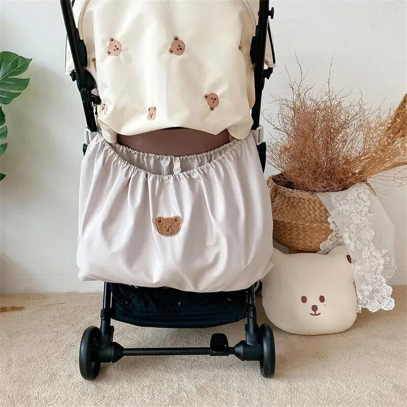Baby Stroller Organizer Bag Portable Diaper Bottle Storage Pouch