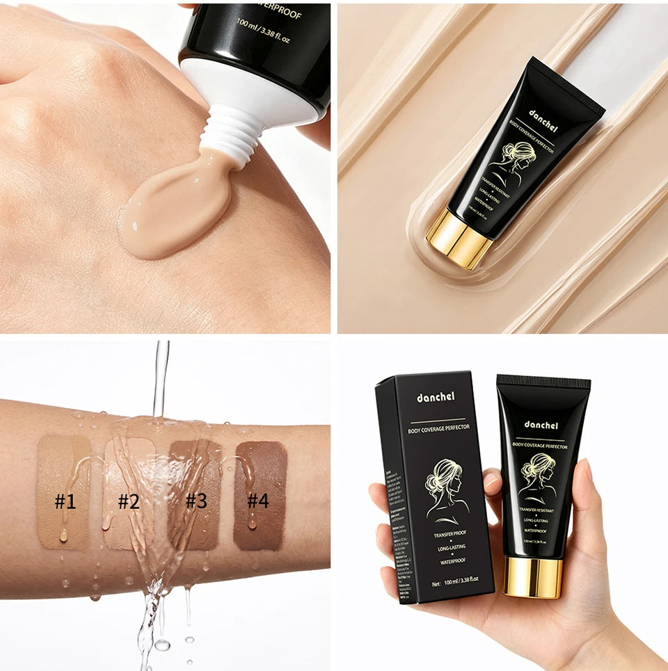 Waterproof Body Concealer Tattoo and Scar Cover Up Cream - 20