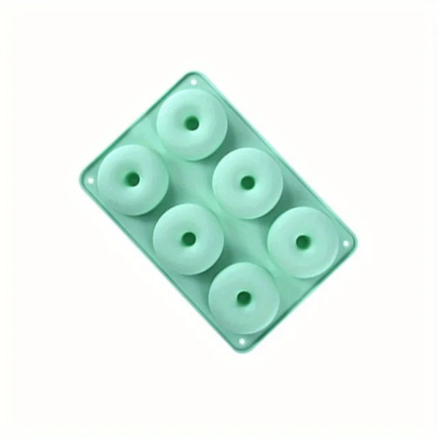 Silicone Donut Mold 6 Cavity Nonstick Baking Pan for Cakes and Pastries - 27