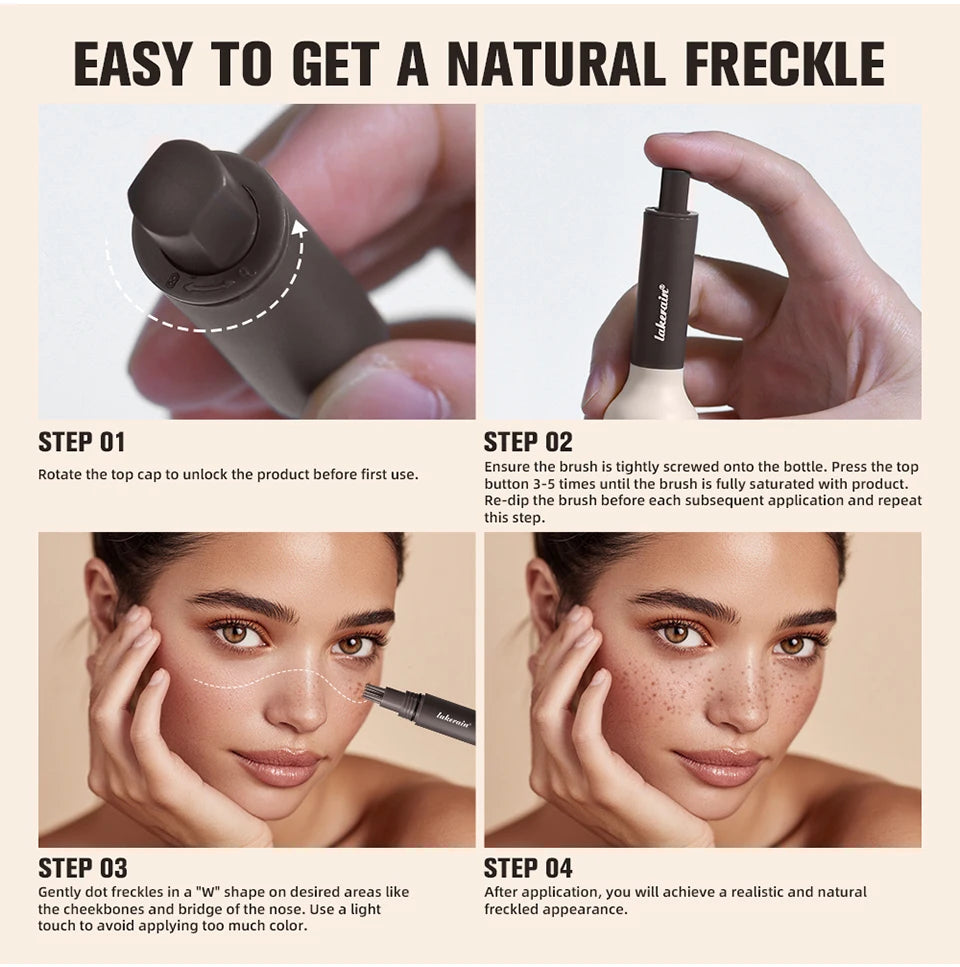 Freckle Stamp Makeup Pen Dot Freckles Natural Fake Freckle Pen