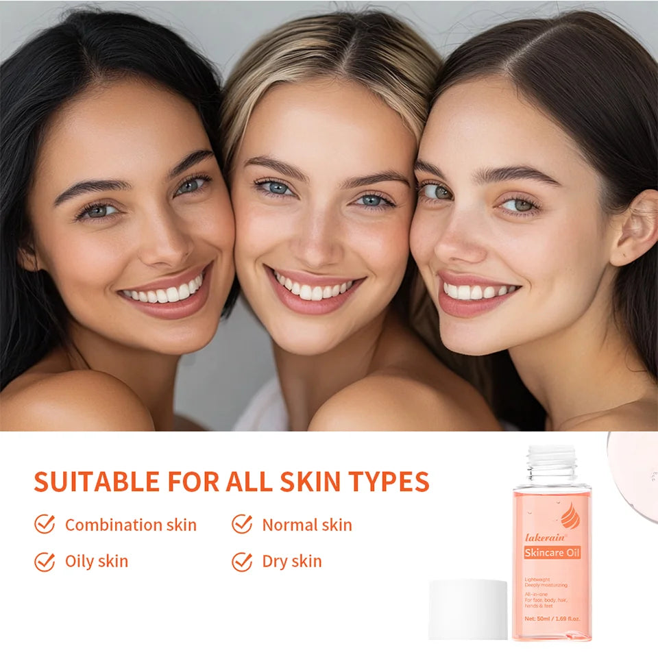 Bio Skincare Body Oil Face Moisturizer & Hair Health Treatment