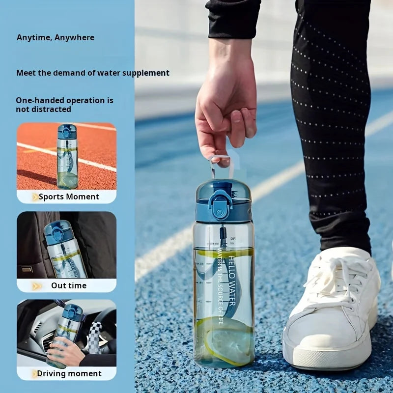 780ml Sports Water Bottle Leakproof Gym Travel Drinking Cup - 9