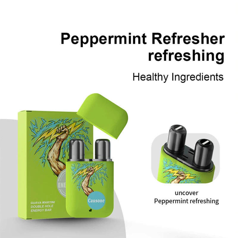 Double Hole Nasal Inhaler Energy Stick Aromatherapy Bar - 15
