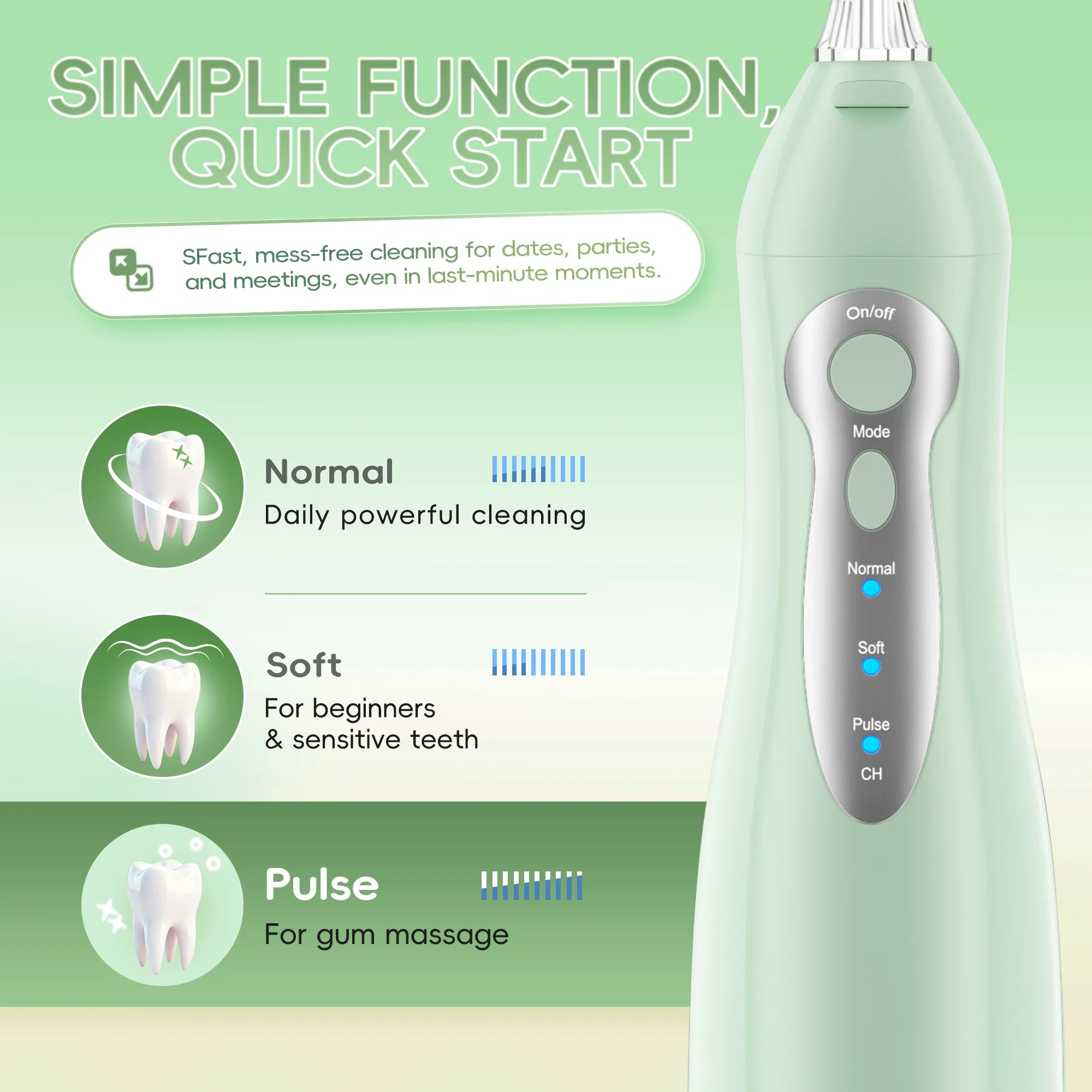 Nasal Rinse Irrigation & Water Flosser Combo - 4