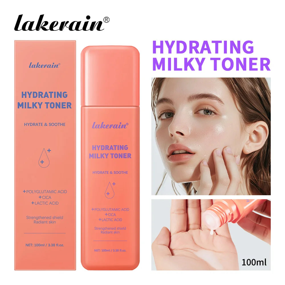 Milk Glow Toner Brightening Skin Care Face Hydration