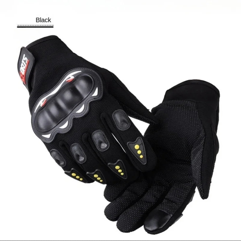 Motorcycle Riding Gloves Full Finger Protective Breathable Cycling Gear - 4