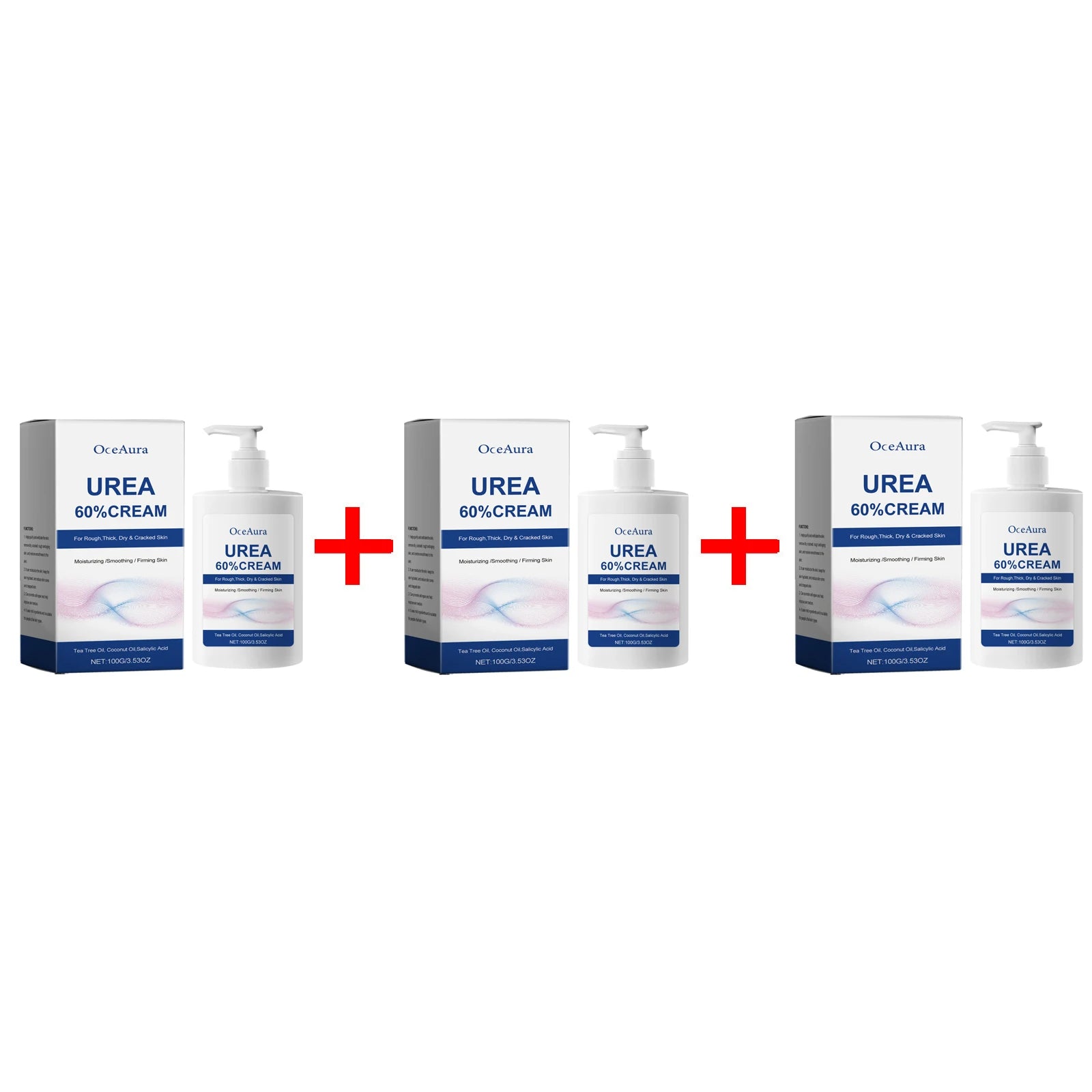 60% Urea Moisturizing Foot Cream Cracked Heel Repair & Callus Remover - 18