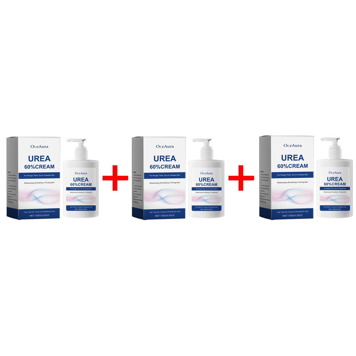 60% Urea Moisturizing Foot Cream Cracked Heel Repair & Callus Remover