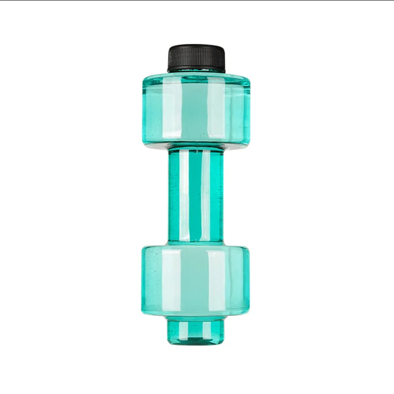 Dumbbell Water Bottle 550ml Portable Sports Gym Hydration Jug - 11