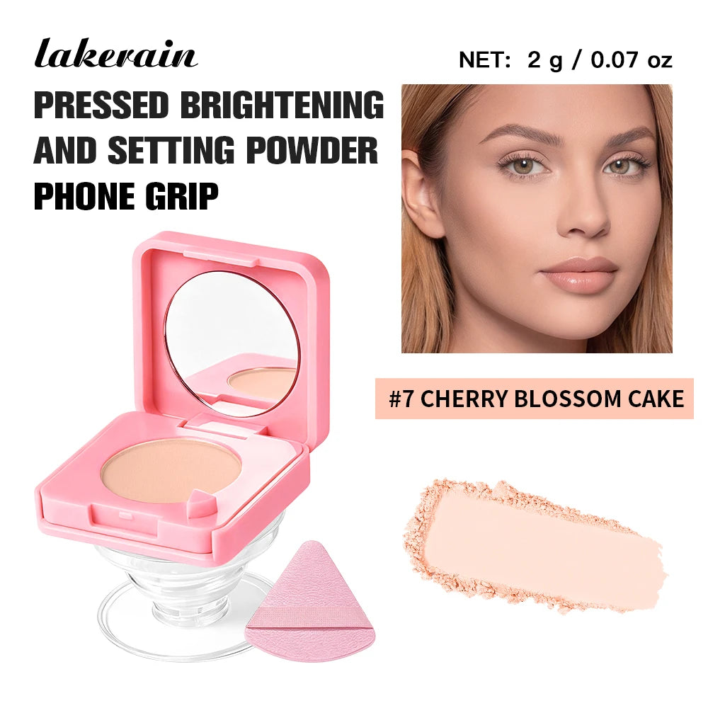 Pressed Powder Oil Control Matte Setting Face Makeup Compact - 26
