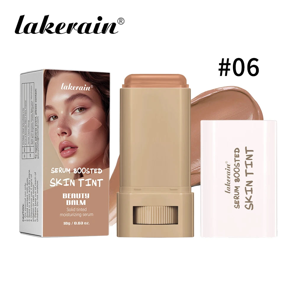 Serum Boosted Skin Tint Foundation Stick Balm Smooth Concealer Makeup - 29