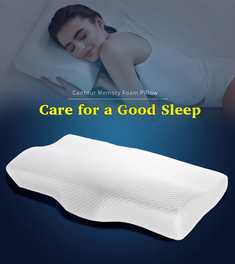 Orthopedic Memory Foam Cervical Pillow for Neck Pain Relief