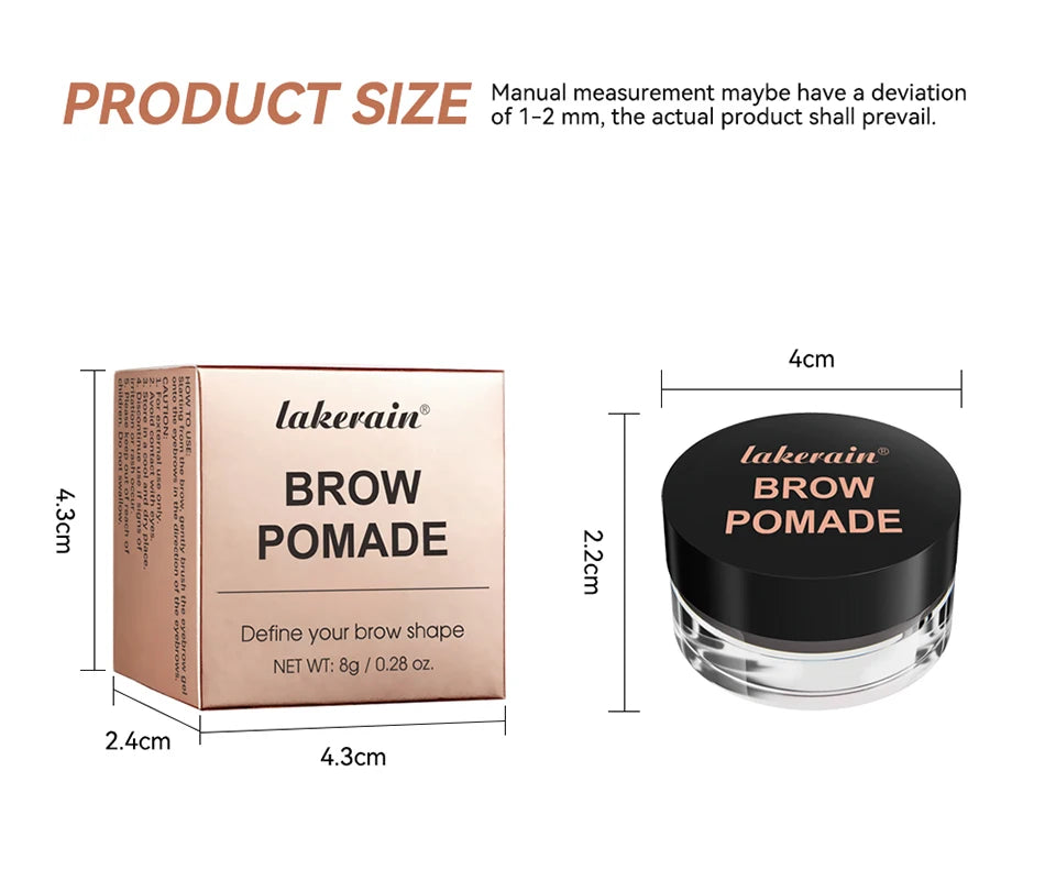 Wild Eyebrow Pomade Waterproof Styling Wax Cream