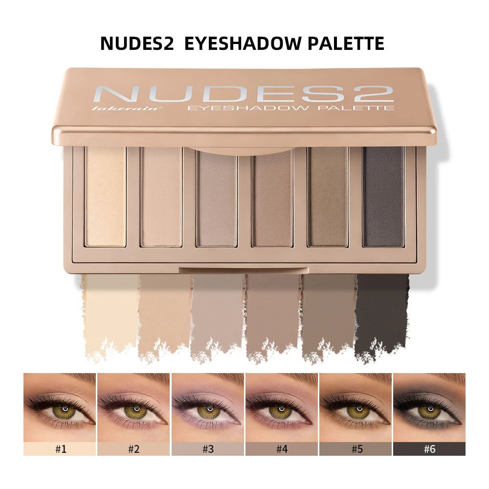 Eyeshadow Palette And Brush Set Natural Matte Nude Makeup Powder - 19