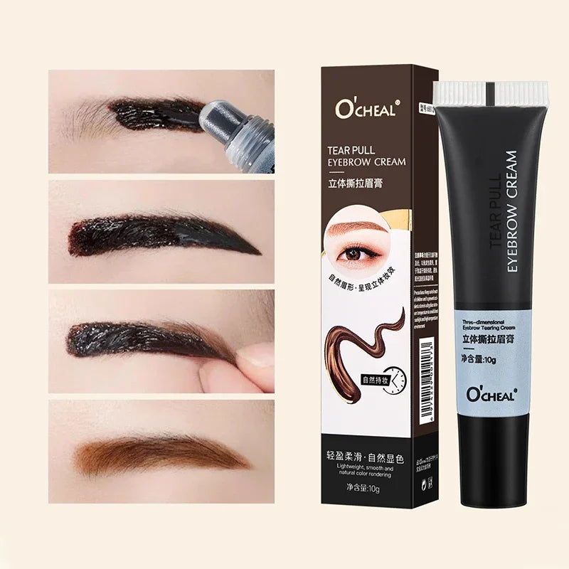 Professional Henna Eyelash And Eyebrow Dye Gel Kit - 16