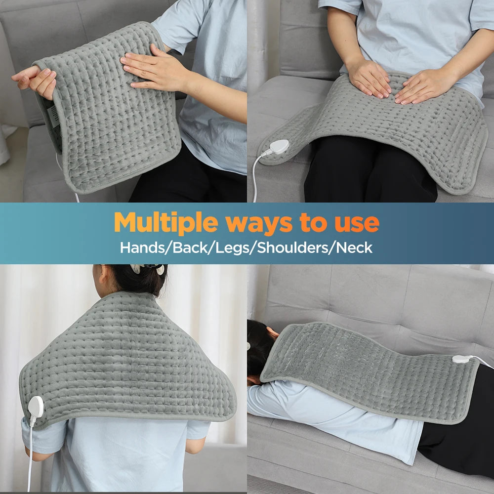Electric Heating Pad 10 Level Temperature & 4 Timer Blanket - 16