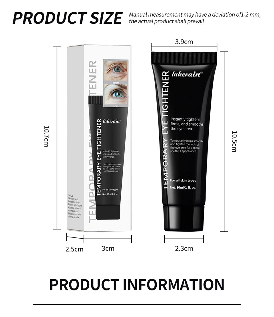 Temporary Eye Tightener Wrinkle Lifting Cream
