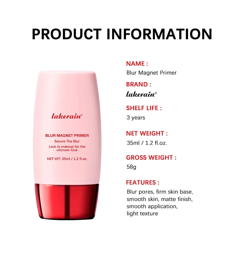 Blur Magnet Primer Matte Finish Moisturizing Makeup Base