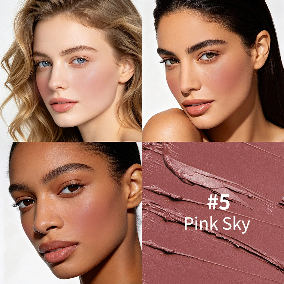 SPF 50 Blush Balm Stick Hydrating Sunscreen Makeup