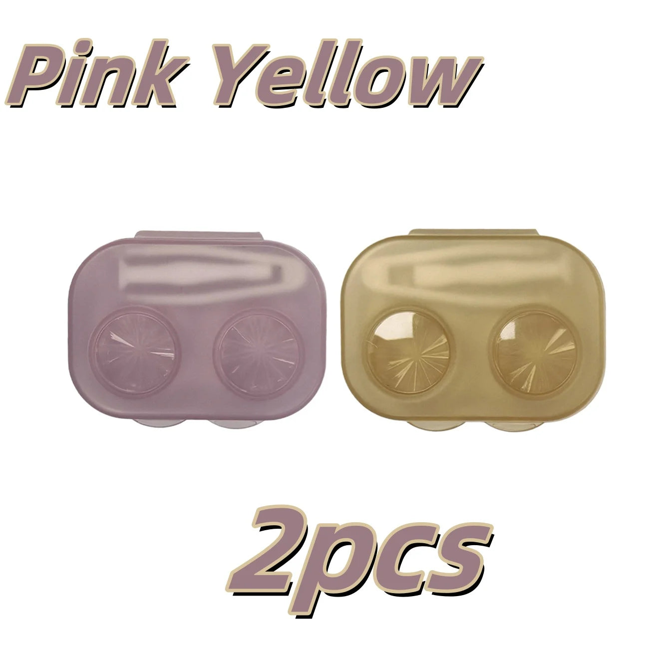 Portable Contact Lens Case Set Travel Storage Box with Tweezer Tool