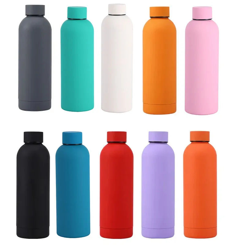 Stainless Steel Vacuum Insulated Water Bottle Leak Proof Travel Thermos - 15