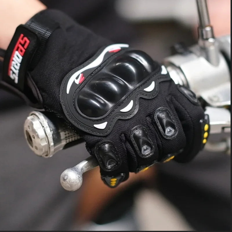 Motorcycle Riding Gloves Full Finger Protective Breathable Cycling Gear - 2