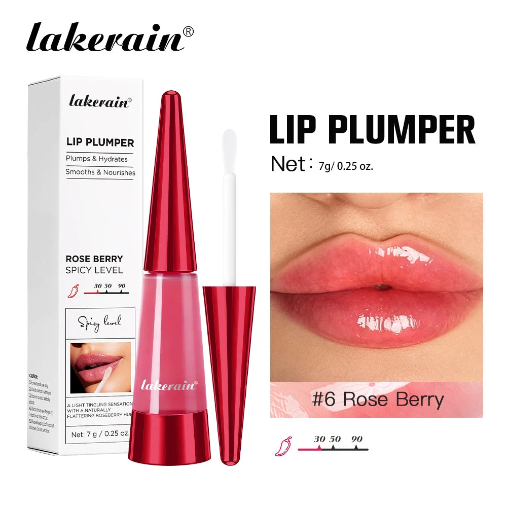 Instant Lip Plumping Gloss Hydrating Volumizing Lip Care Makeup - 23