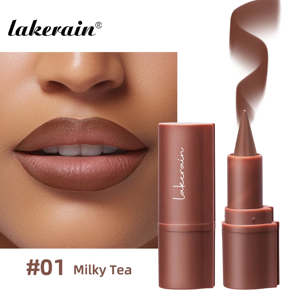 Waterproof Nude Brown Lip Liner Pencil Contour Makeup Tint - 19
