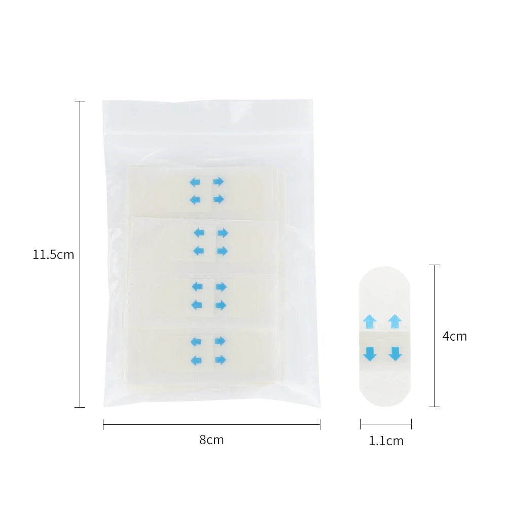 Invisible V Face Lifting Tapes Wrinkle Removal Stickers - 9