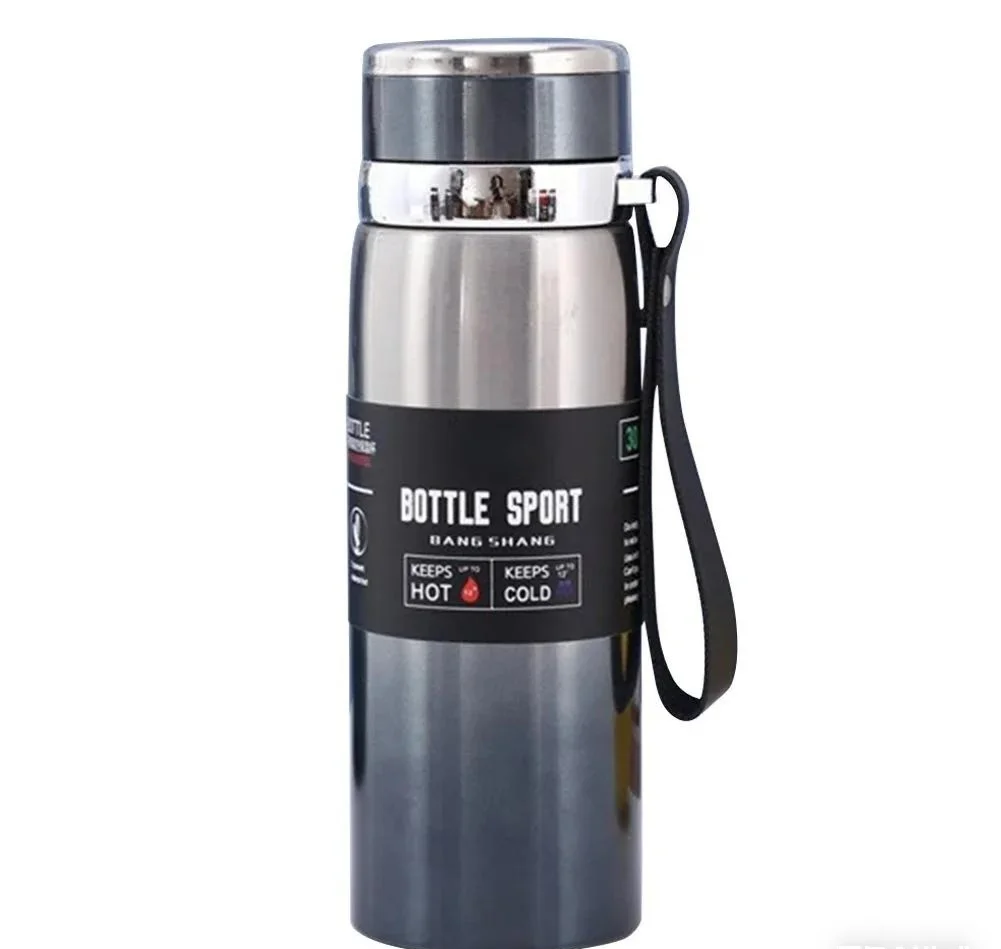 1L Stainless Steel Vacuum Flask Insulated Water Bottle Thermal Thermos