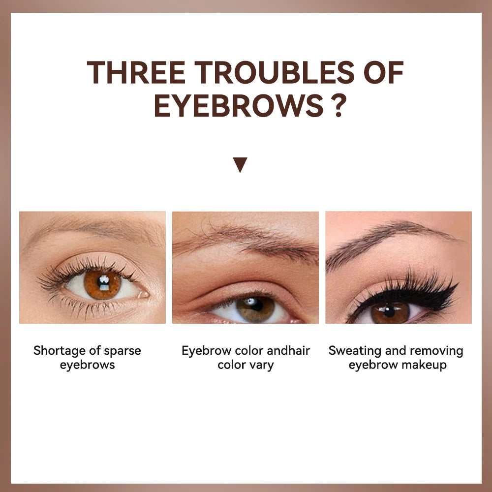 Waterproof Eyebrow Tint Gel Long Lasting Natural Look