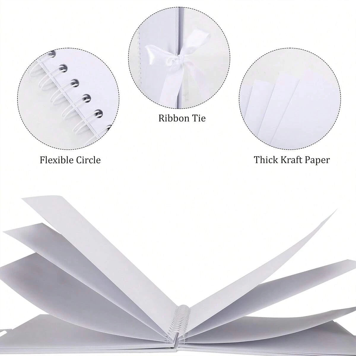 DIY Craft Photo Album Scrapbook - Personalized Memory Book Gift